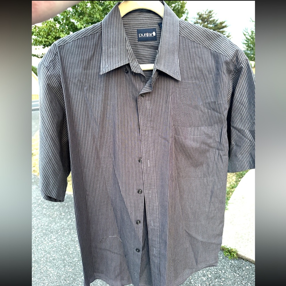 Puritan Hawaiian Shirt! Large